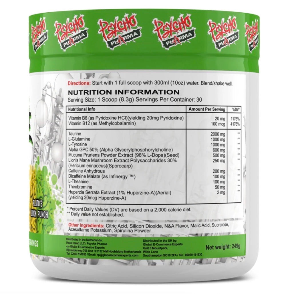 PRÉ TREINO INFINITE BRAIN NOOTRÓPICO - 240G