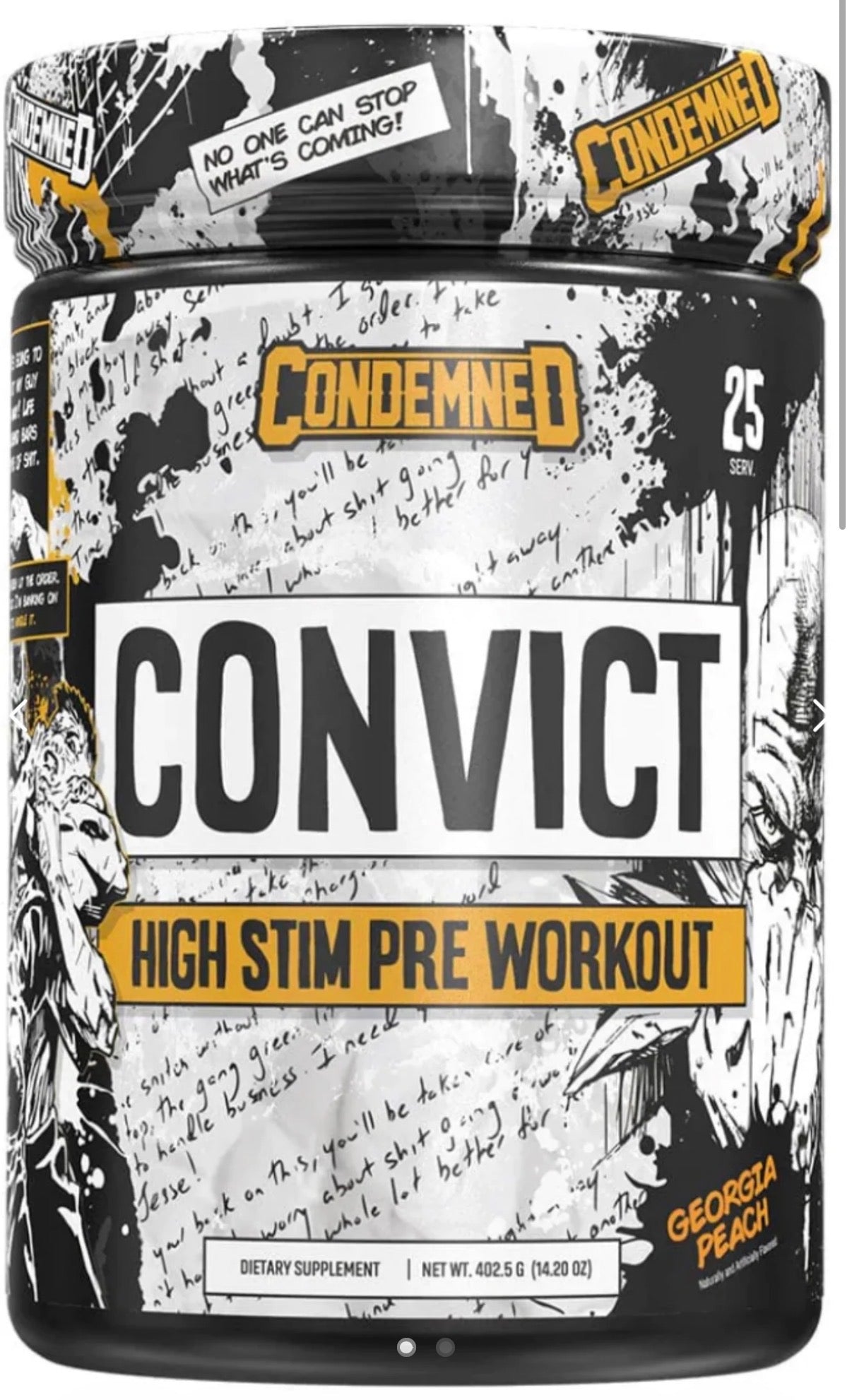 PRÉ TREINO CONVICT 418G