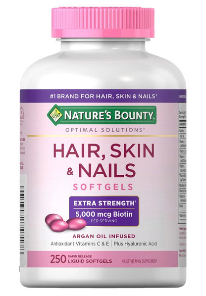 VITAMINA PELE + UNHAS + CABELOS 250 SOFTGELS