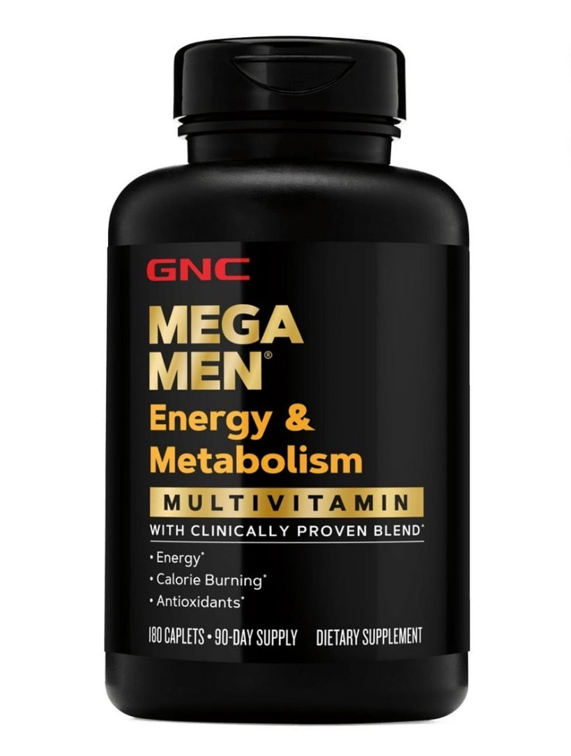 MULTIVITAMINICO MEGA MAN IMPORTADO - 180 TABLETES