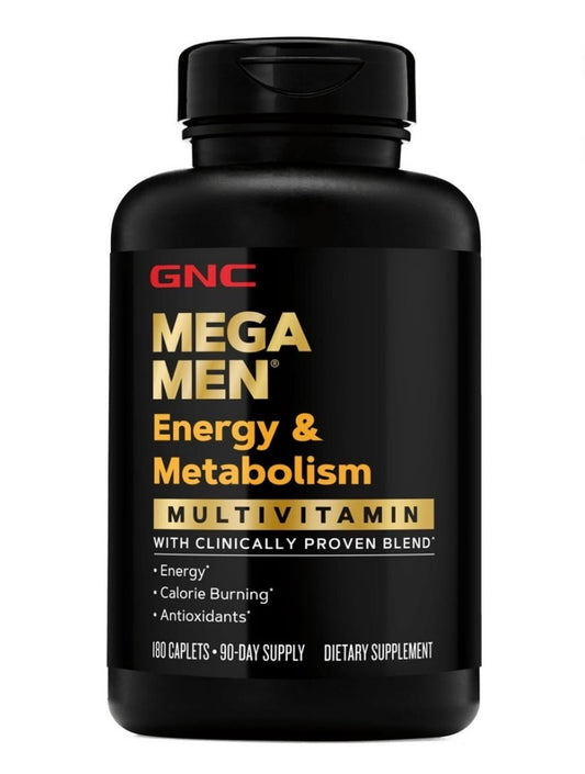MULTIVITAMINICO MEGA MAN IMPORTADO - 180 TABLETES