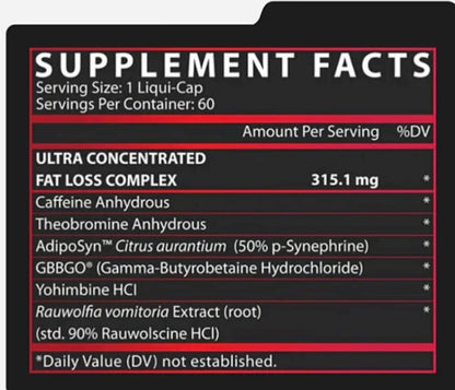 LIPO 6 BLACK ULTRA CONCENTRADO - IMPORTADO