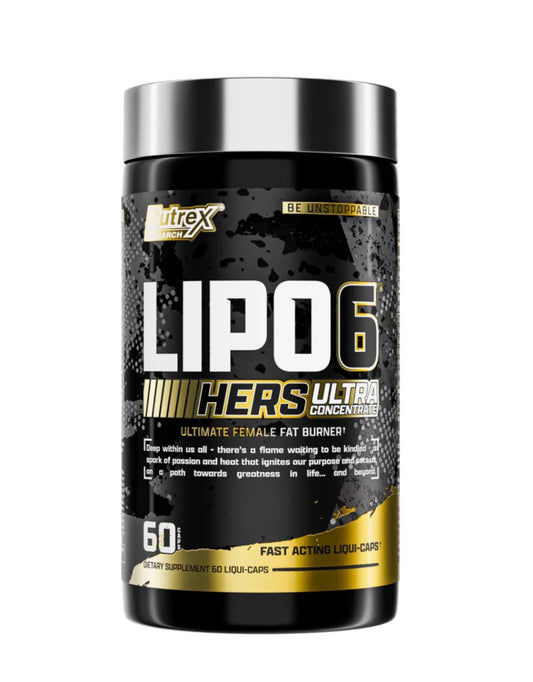 LIPO 6 HERS (MULHERES) ULTRA CONTRADO - 60 CAPSULAS
