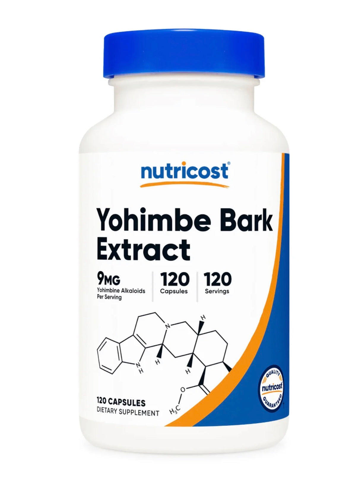 YOHIMBINA 9MG NUTRICOST - 120 CAPSULAS