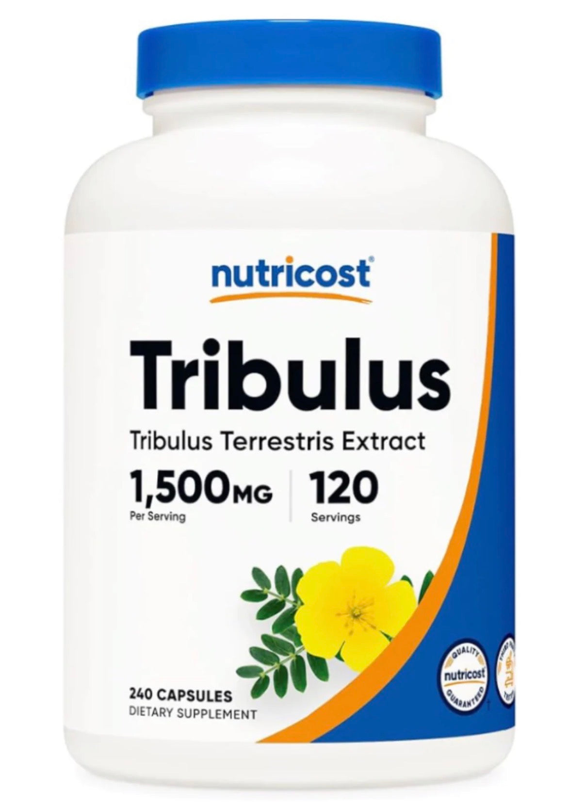 TRIBULUS TERRESTRIS 1500MG IMPORTADO 240 CÁPSULAS (RENDE 4 MESES)