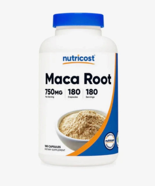 MACA PERUANA IMPORTADA - 180 CAPSULAS (RENDE 6 MESES)