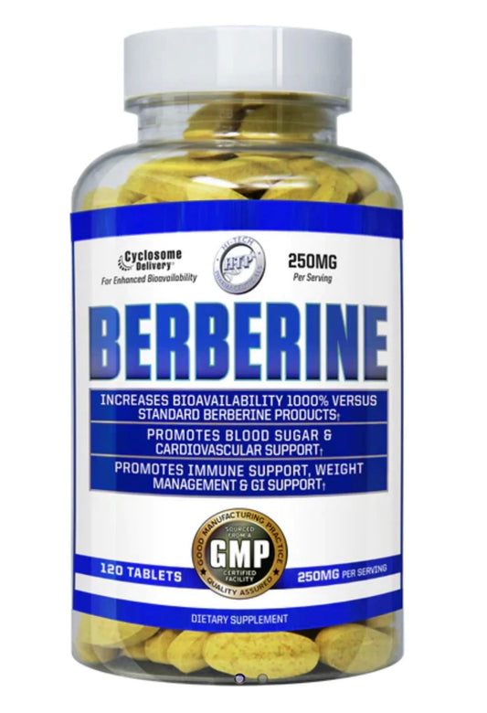 BERBERINE HITECH 250MG - 120 TABLETES