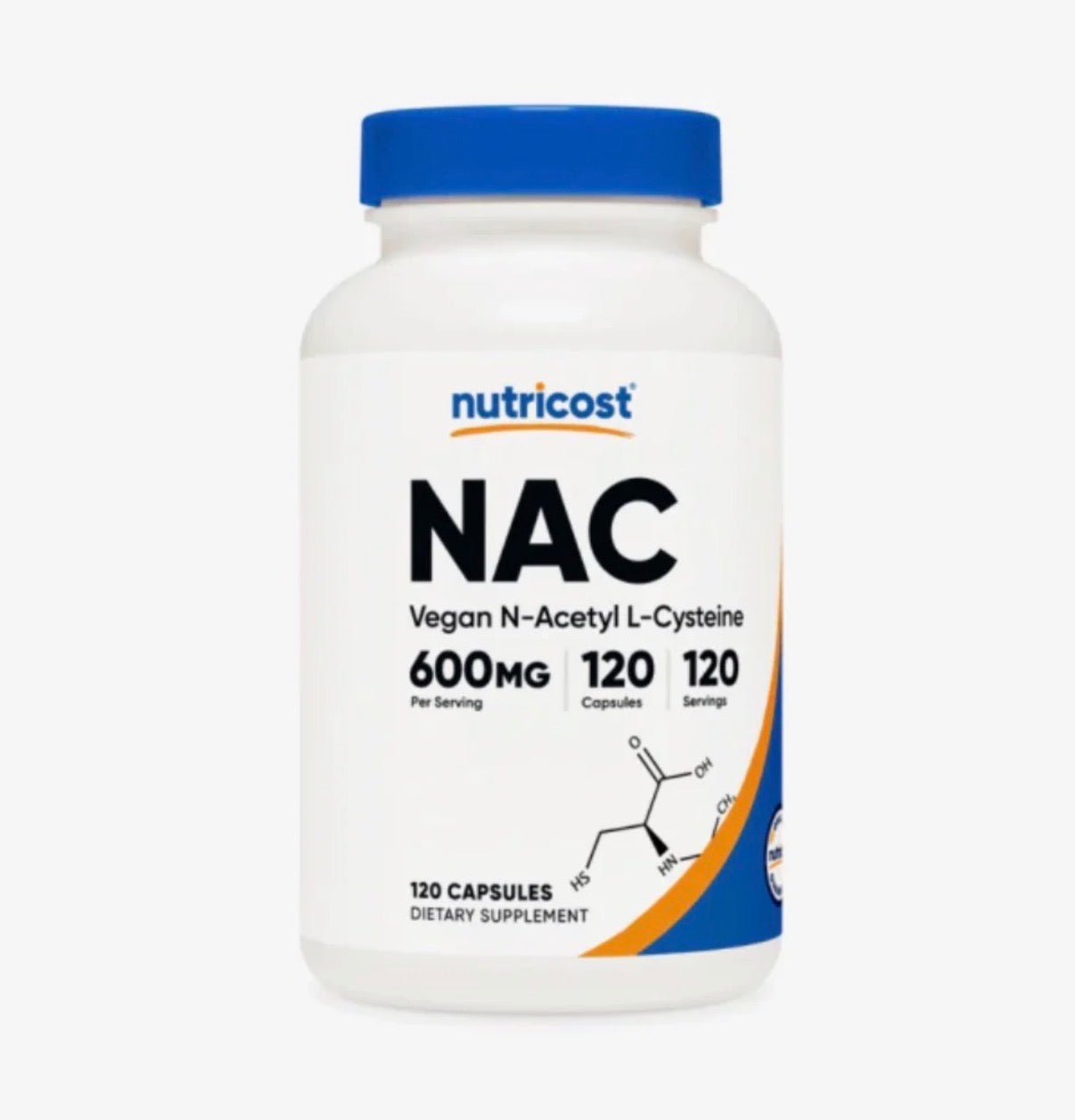 NAC NUTRICOST 600MG - 120 DOSES