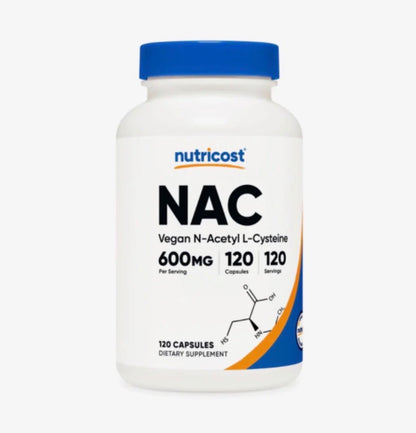 NAC NUTRICOST 600MG - 120 DOSES