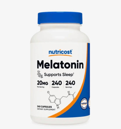 MELATONINA 240 CAPSULAS (8 MESES) - 20MG