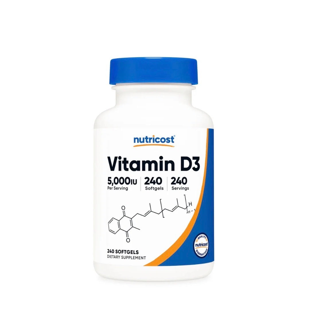 VITAMINA D3 240 CAPSULAS - 8 MESES