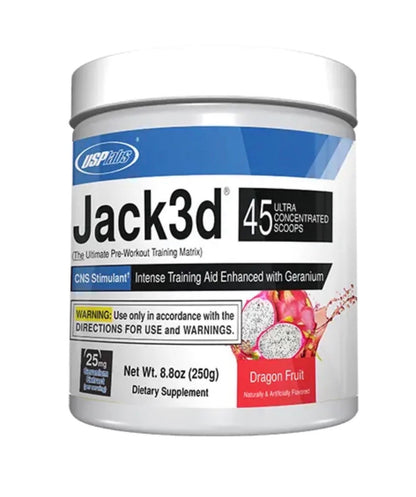 PRÉ TREINO JACK3D IMPORTADO COM DMAA - 250G