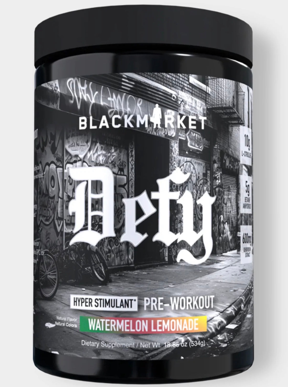 PRÉ TREINO DEFY BLACKMARKET 534G