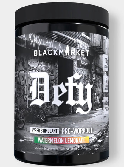 PRÉ TREINO DEFY BLACKMARKET 534G