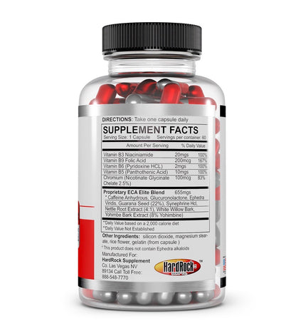 TERMOGÊNICO ECA ELITE - 60 CAPSULES